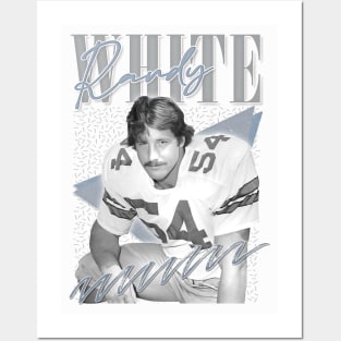 Randy White -- Retro Football Fan Gift Design Posters and Art